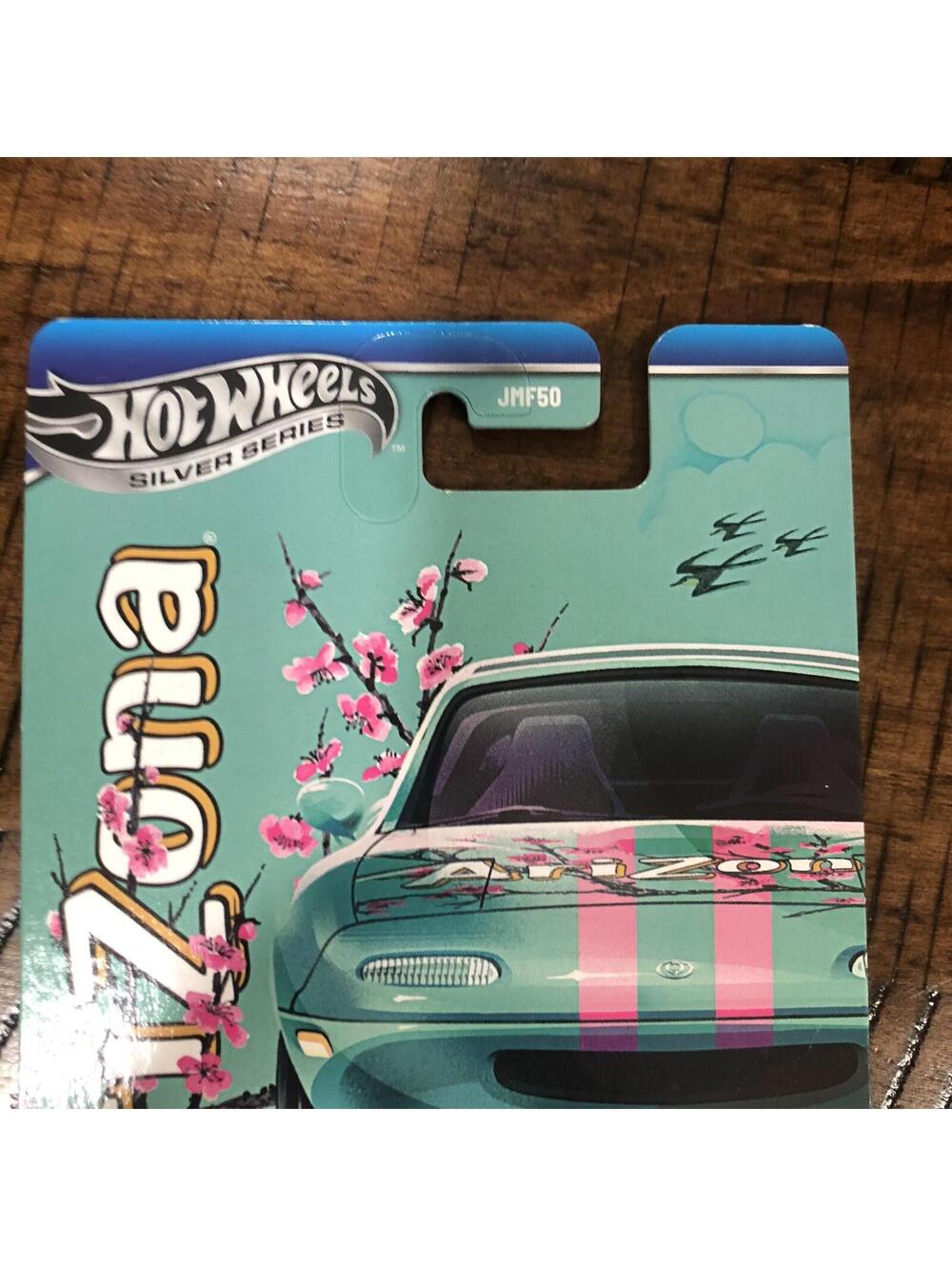 Hot Wheels Silver Series 1991 Mazda MX-5 Miata Arizona Tea 1:64 Diecast Car New - Picture 2 of 9